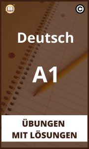 Deutsch A1 Übungen mit lösungen PDF