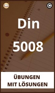 Din 5008 Übungen mit Lösungen PDF