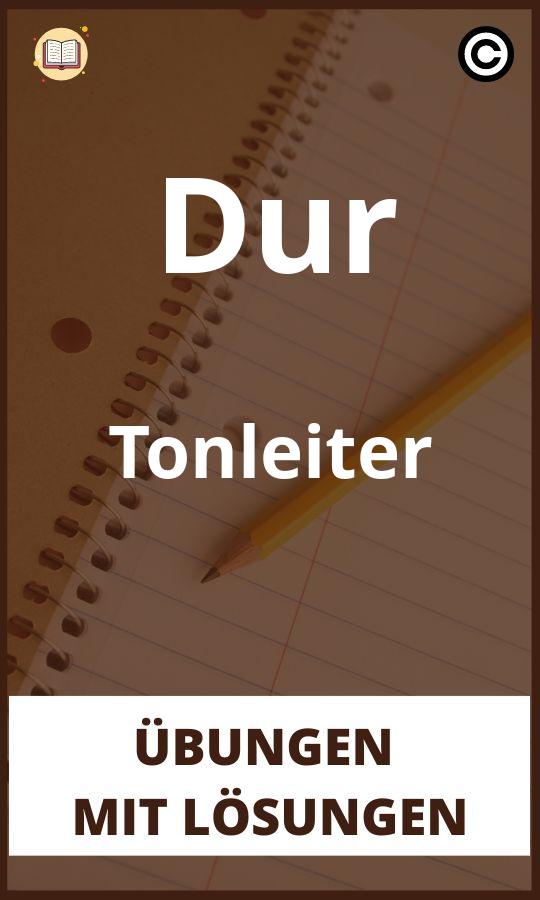 Dur Tonleiter Übungen mit lösungen