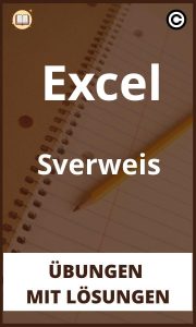 Excel Sverweis übungen mit Lösungen PDF