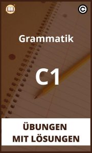 Grammatik C1 Übungen mit lösungen PDF