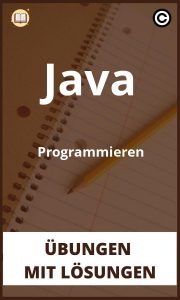 Java Programmieren Übungen mit Lösungen PDF
