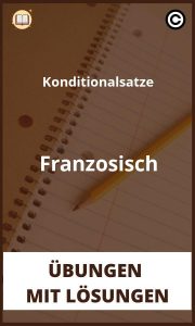 Konditionalsätze Französisch Übungen mit lösungen PDF
