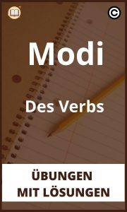 Modi Des Verbs Übungen mit Lösungen PDF