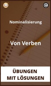 Nominalisierung Von Verben Übungen mit lösungen PDF