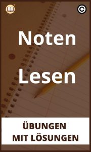 Noten Lesen Übungen mit lösungen PDF