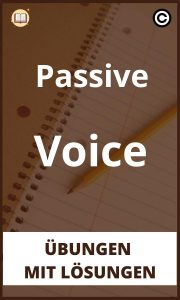 Passive Voice übungen mit Lösungen PDF