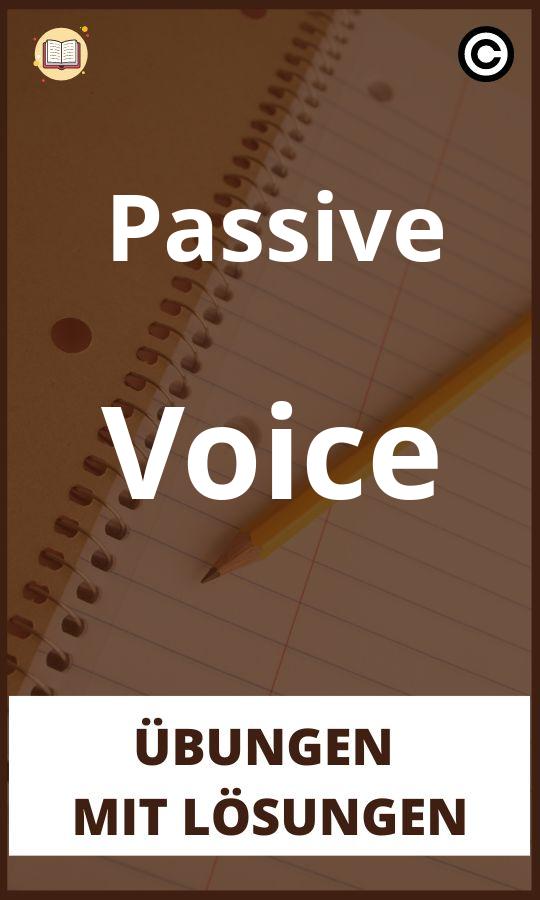 Passive Voice Übungen mit lösungen