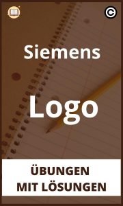 Siemens Logo übungen mit Lösungen PDF
