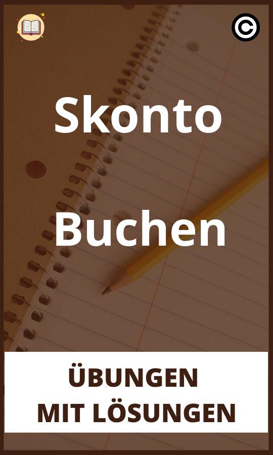 Skonto Buchen übungen mit Lösungen