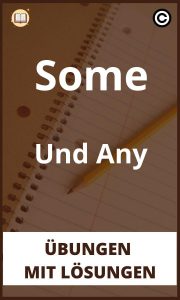 Some Und Any Übungen mit Lösungen PDF