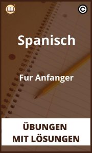 Spanisch Für Anfänger Übungen mit Lösungen PDF