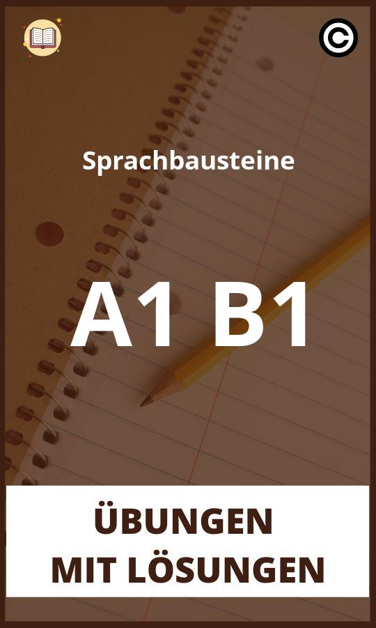 Sprachbausteine B2 Übungen Mit Lösungen PDF