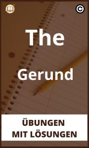 The Gerund übungen mit Lösungen PDF