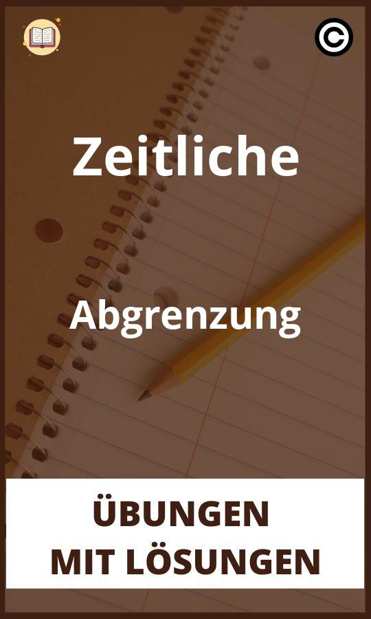 Zeitliche Abgrenzung Übungen mit lösungen